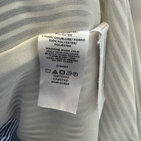 Loft Striped Shirt Dress, Size M - Picture 11 of 11